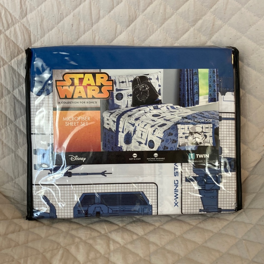 New Star Wars twin sheet set